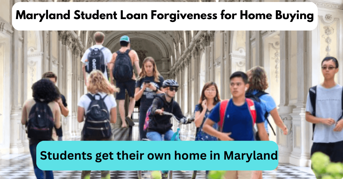 Students get their own home in Maryland: Maryland Student Loan Forgiveness for Home Buying.