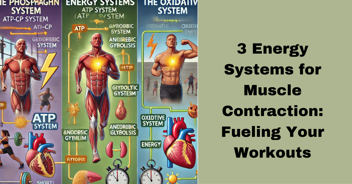 Understanding the 3 Energy Systems for Muscle Contraction: Fueling Your Workouts
